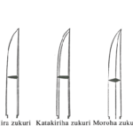 La forma della katana giapponese